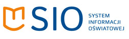Logo systemu informacji oświatowej, przekierowanie na stronę SIO